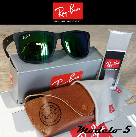 Óculos RayBan Justin 4165 100% Polarizado - Foto 5