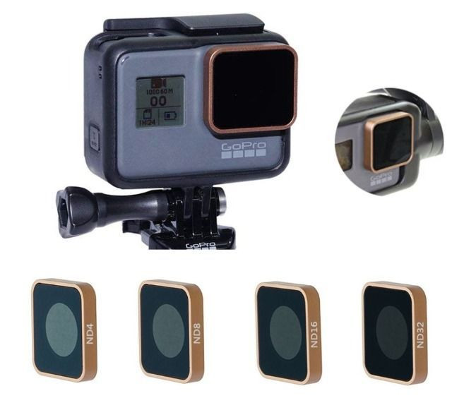 Filtro ND para GoPro Hero 5 black ate 7 Black
