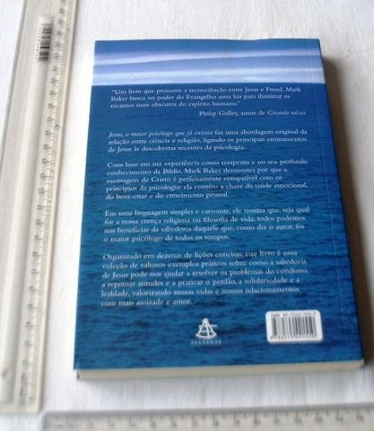 Livro Religioso - Jesus, O Maior Psicólogo Que Já Existiu - Mark W. Baker - 2005 - Foto 4