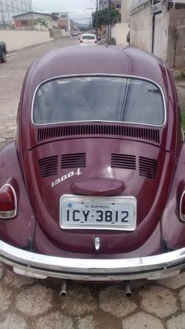 Fusca versão limitada, famoso monocromatico, interior caramelo - Foto 14