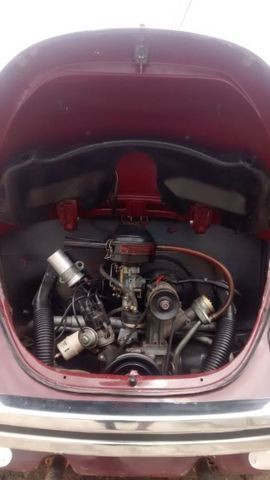 Fusca versão limitada, famoso monocromatico, interior caramelo - Foto 11