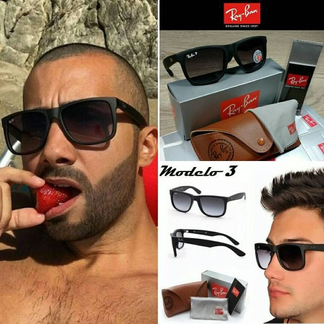 Óculos RayBan Justin 4165 100% Polarizado - Foto 3