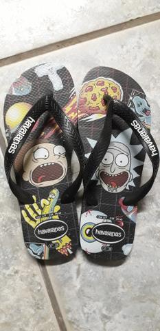 havaianas rick e morty