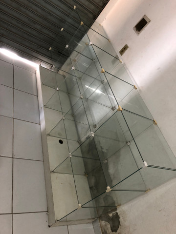 Balcão de vidro para estabelecimento - Foto 3