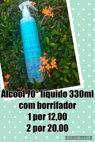 Álcool 70 Sanitizante de mãos e ambientes - Foto 2