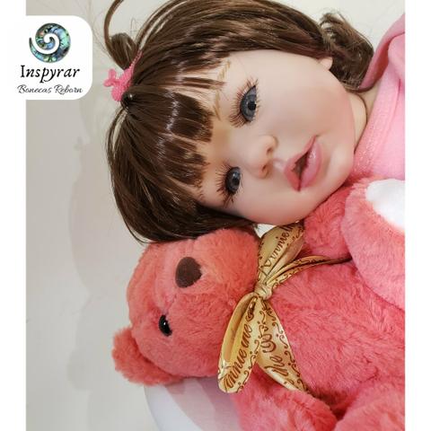 Boneca Bebê Reborn de Silicone 50cm