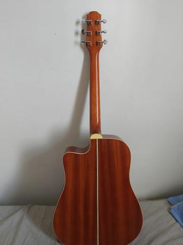 Vendo Violão strinberg folk sd20c mogno (troco por guitarra e cubo) - Foto 2