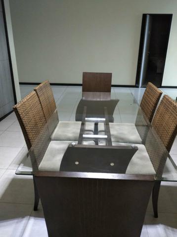 Mesa nova 6 cadeiras