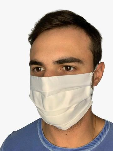 Máscara de microfibra aprovada vigilância sanitária máxima proteção - Foto 2