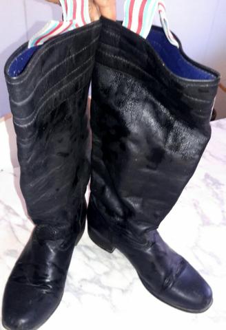 Botas Gaucho Couro Leg No 39 - Foto 3