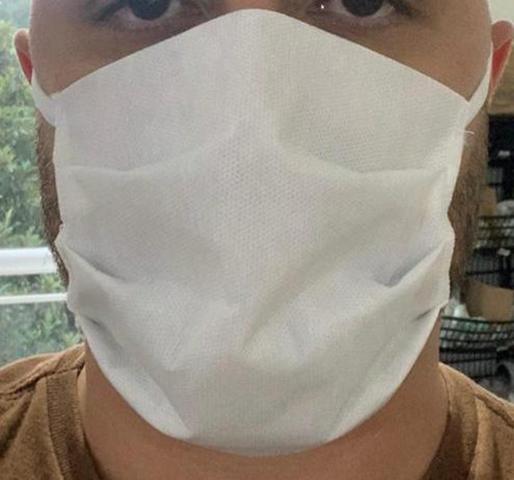 Mascara de proteção , dupla com elástico qualidade quantidade a pronta entrega