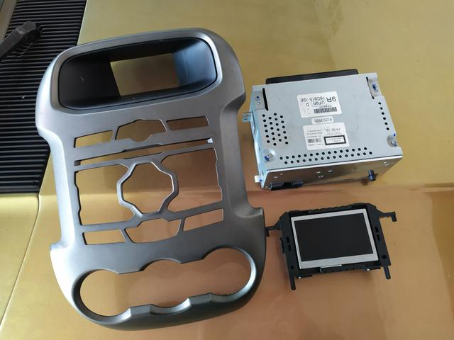 Radio original + moldura + tela lcd nova ranger