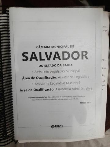 Livro para concurso da Câmara Municipal