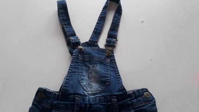 Macacão jeans masculino infantil pouco 8 anos