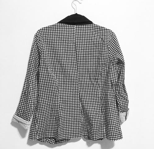 Blazer preto e branco - Foto 2