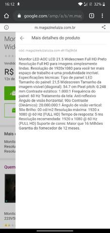 Monitor AOC BARBADA!!! - Foto 3