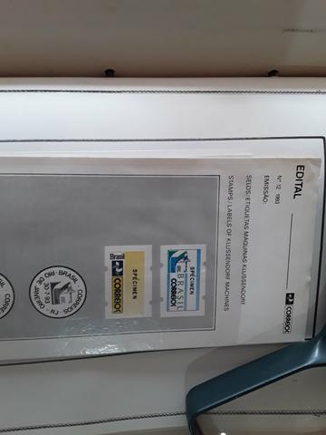 Colecao de editais com selos originais anos 1991 a 1993 - Foto 5