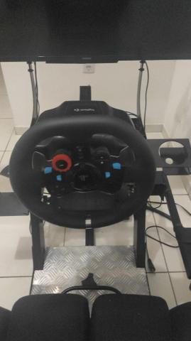 Cockpit X Extreme Racing Estação Completa<br>, Com volante G29 e câmbio manual - Foto 2