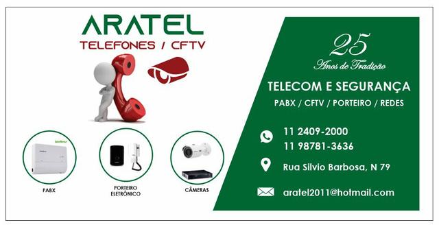 Aratel Telefone / Cftv - Foto 5