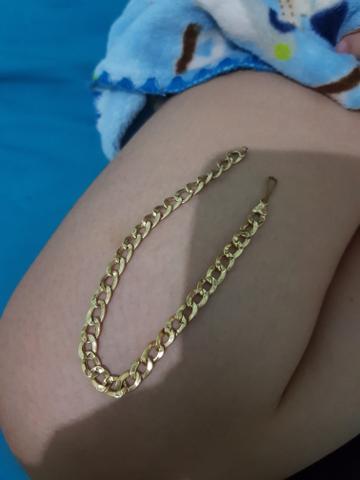 Pulseira ouro 18 k - Foto 3
