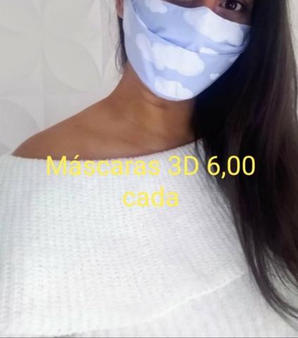 Máscaras tecido de algodão - Foto 4