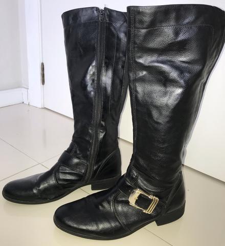 Bota preta cano alto - Foto 2