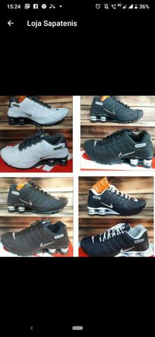 ?promoção ?tênis Adidas Okley naik fila Mizuno e outros