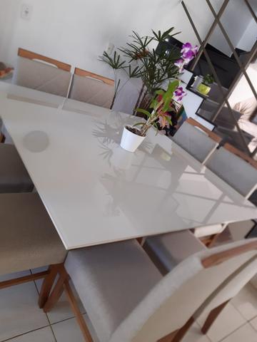Mesa de jantar Akila oito 8 completa