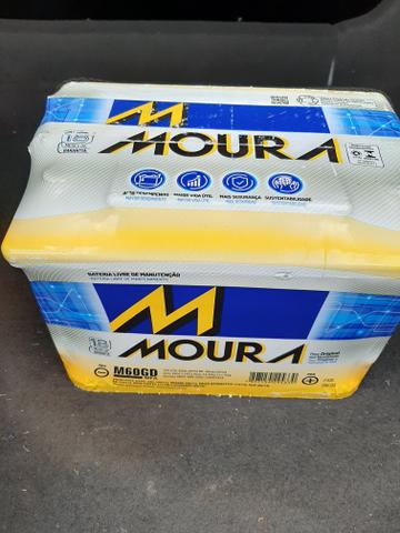 Bateria MOURA 60 amp nova lacrada