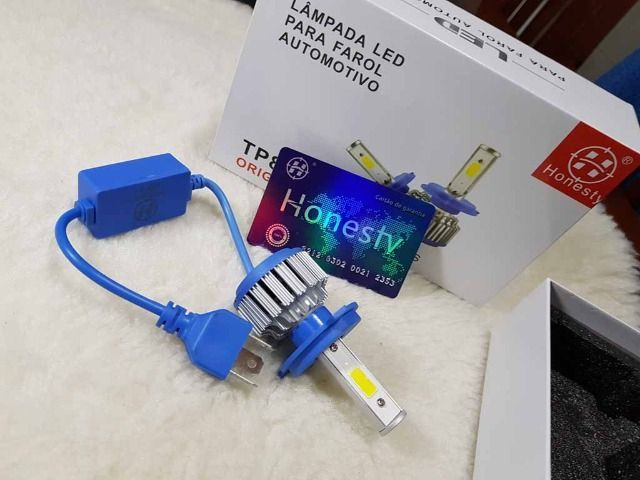 LED modelo H4 Super Brilho para o seu Farol - Novo modelo com Reator Externo - 1 PÇ - Foto 17