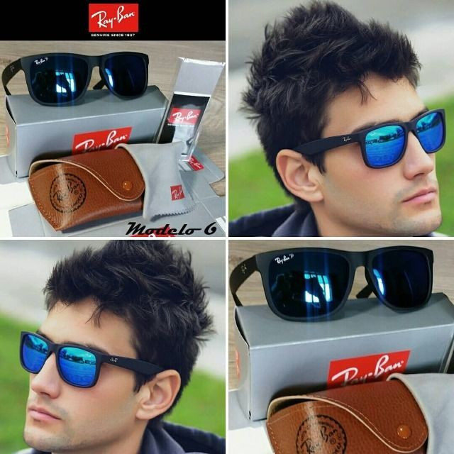 Óculos RayBan Justin 4165 100% Polarizado - Foto 6