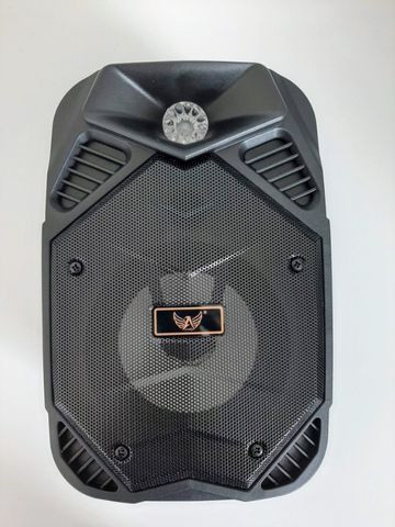Caixa de Som Altomax Bluetooth com Entrada de Microfone + Leitor Cartão +USB + Aux - Foto 4