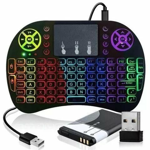 Mini teclado sem fio whirelles tv box notbook , playstation , xbox (aceito cartão )