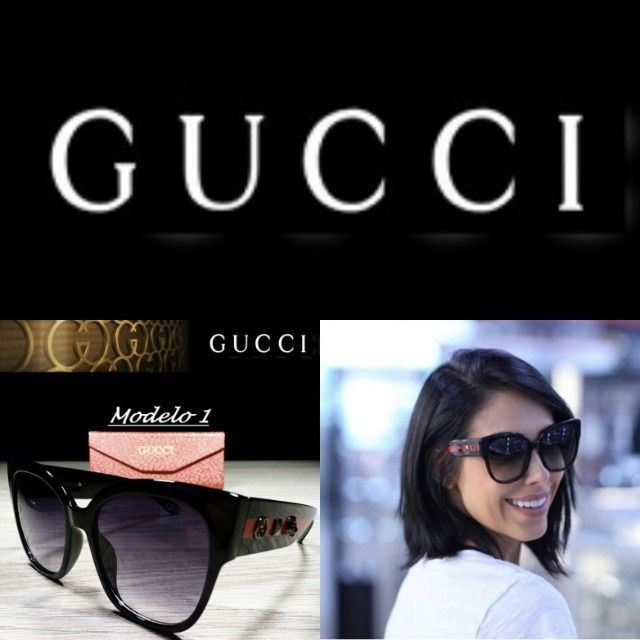 Óculos Feminino Gucci 8311 Retangular com Proteção UV