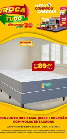 Cama Box Completa