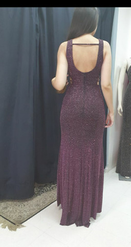 vestido de festa tecido lurex