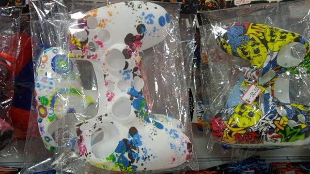 Capa de silicone para controles de video games