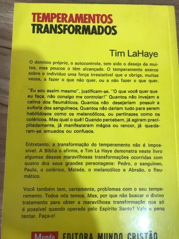Livro Temperamentos transformados  - Foto 2