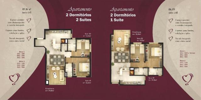 Apartamento com 2 dormitórios à venda, 86 m² por r$ 873.690,41 - bavária - gramado/rs - Foto 10