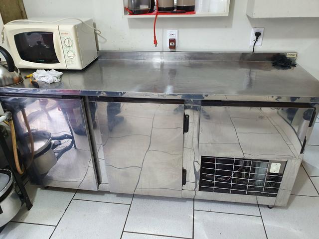 Balcão Refrigerado de inox