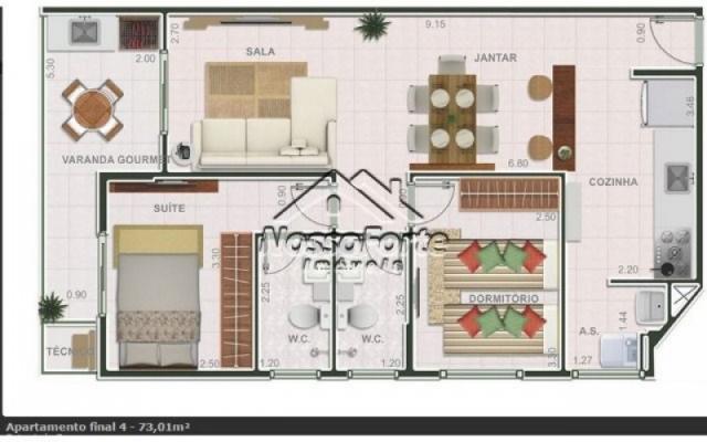 Apartamento na Guilhermina em Praia Grande - Foto 17