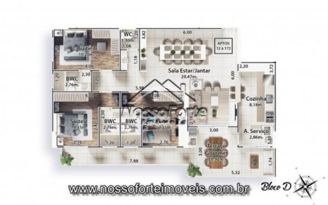 Lançamento Apartamento no Boqueirão em Praia Grande - Foto 14