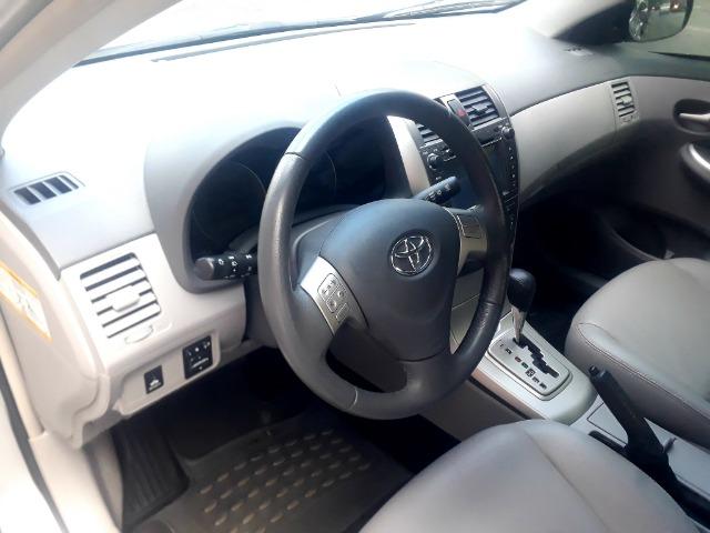 Toyota corolla xei automático motor 1.8 16v vvt-i flex 4p prata ano 2009 ipva2019pgvist - Foto 9