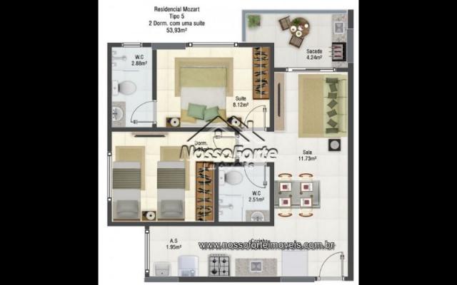 Lançamento Apartamento na Guilhermina em Praia Grande - Foto 10