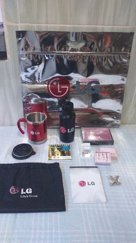 Super kit exclusivo com 11 peças da LG por 45 reais produtos novos e exclusivos
