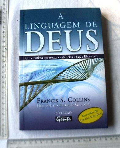 Livro Religioso - A Linguagem de Deus - Francis S. Collins - 2007 - Foto 3