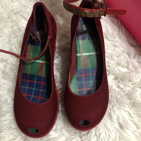 Sapato Melissa vermelho 35 - Foto 2