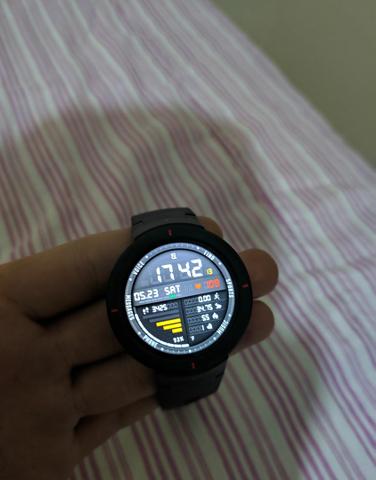 Relógio smartwatch Amazfit verge normal - Foto 4