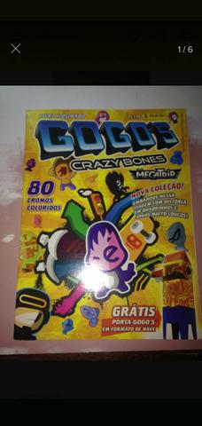 Album GOGO's gogos CRAZY BONES FALTAM SO 2 figurinhas