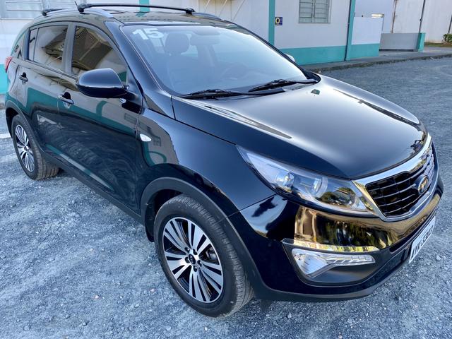 Kia Sportage LX 2015 - Flex Preta Linda - Foto 8